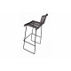 White bar stool White bar stool