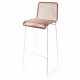 White bar stool White bar stool