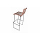 White bar stool White bar stool