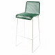 White bar stool White bar stool