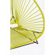 détail Fauteuil Acapulco 2 places Jaune Moutarde 