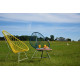 Fauteuil Acapulco Structure noire Fauteuil Acapulco Structure noire