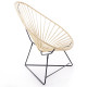 Fauteuil Acapulco Structure noire Fauteuil Acapulco Structure noire
