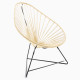 Fauteuil Acapulco Structure noire Fauteuil Acapulco Structure noire