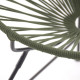 Fauteuil Acapulco Structure noire Fauteuil Acapulco Structure noire