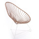 Fauteuil Acapulco Structure noire Fauteuil Acapulco Structure noire