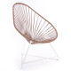 Fauteuil Acapulco Structure noire Fauteuil Acapulco Structure noire