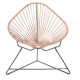 Fauteuil Acapulco Structure noire Fauteuil Acapulco Structure noire