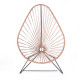 Fauteuil Acapulco Structure noire Fauteuil Acapulco Structure noire