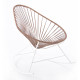 White Acapulco rocking chair