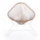 White Acapulco rocking chair
