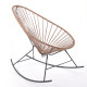 White Acapulco rocking chair