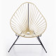 White Acapulco rocking chair