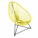 Fauteuil Acapulco Structure noire Fauteuil Acapulco Structure noire
