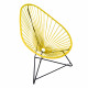 Fauteuil Acapulco Structure noire Fauteuil Acapulco Structure noire