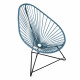 Fauteuil Acapulco Structure noire Fauteuil Acapulco Structure noire