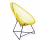 Fauteuil Acapulco Structure noire Fauteuil Acapulco Structure noire