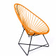 Fauteuil Acapulco Structure noire Fauteuil Acapulco Structure noire