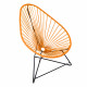 Fauteuil Acapulco Structure noire Fauteuil Acapulco Structure noire