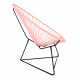 Fauteuil Acapulco Structure noire Fauteuil Acapulco Structure noire