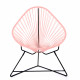 Fauteuil Acapulco Structure noire Fauteuil Acapulco Structure noire