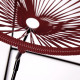 Fauteuil Acapulco Structure noire Fauteuil Acapulco Structure noire
