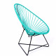 Fauteuil Acapulco Structure noire Fauteuil Acapulco Structure noire