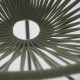 Fauteuil Acapulco BOQA Acrylique Vert Epicea Structure noire Fauteuil Acapulco BOQA Acrylique Vert Epicea Structure noire