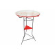 Red high table Red high table