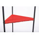 Detail red outdoor Table Detail red outdoor Table