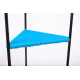 Detail sky blue Outdoor eat standing table Detail sky blue Outdoor eat standing table