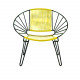 White Huatulco chair