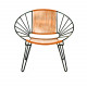 White Huatulco chair