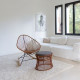 White Acapulco rocking chair