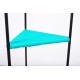  Détail table haute Acapulco vert turquoise