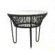 Table TOCA - Noir, plateau verre et structure noire Table TOCA - Noir, plateau verre et structure noire