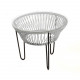 Table TOCA - Gris silex, plateau verre et structure noire Table TOCA - Gris silex, plateau verre et structure noire