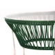 Table Toca Vert sauge Table Toca Vert sauge