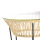 Table Toca Acrylique Beige Table Toca Acrylique Beige