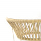 Table Toca Acrylique Beige Table Toca Acrylique Beige