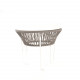 Table Toca Acrylique Gris Beige Table Toca Acrylique Gris Beige