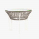 Table Toca Acrylique Gris Beige Table Toca Acrylique Gris Beige