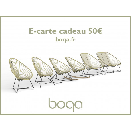 E-carte cadeau