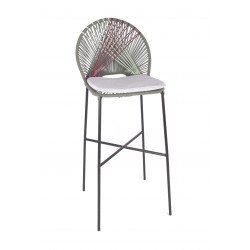 Tabouret Haut Nacre