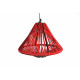  Lampe suspension Wixit Rouge 