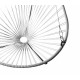 Details of White Acapulco hanging chair