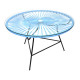Blue coffee table