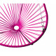 détail fauteuil suspendu Acapulco Fuschia  détail fauteuil suspendu Acapulco Fuschia