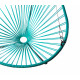 Details of Turquoise Acapulco hanging chair