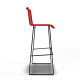 White bar stool White bar stool